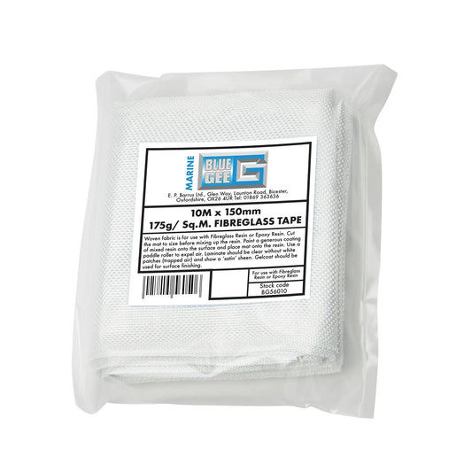 Gee Woven Glass Tape 175 g/m² — 150 mm x 10 m | 4Boats