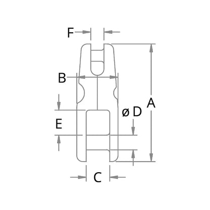 Italy Swivel Anchor Connector 12–14 mm | 4Boats