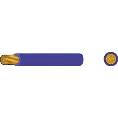 AMC Thin Thin Thin Thin Wall Single Core Cable - Blue 1.5 mm² x 100 m