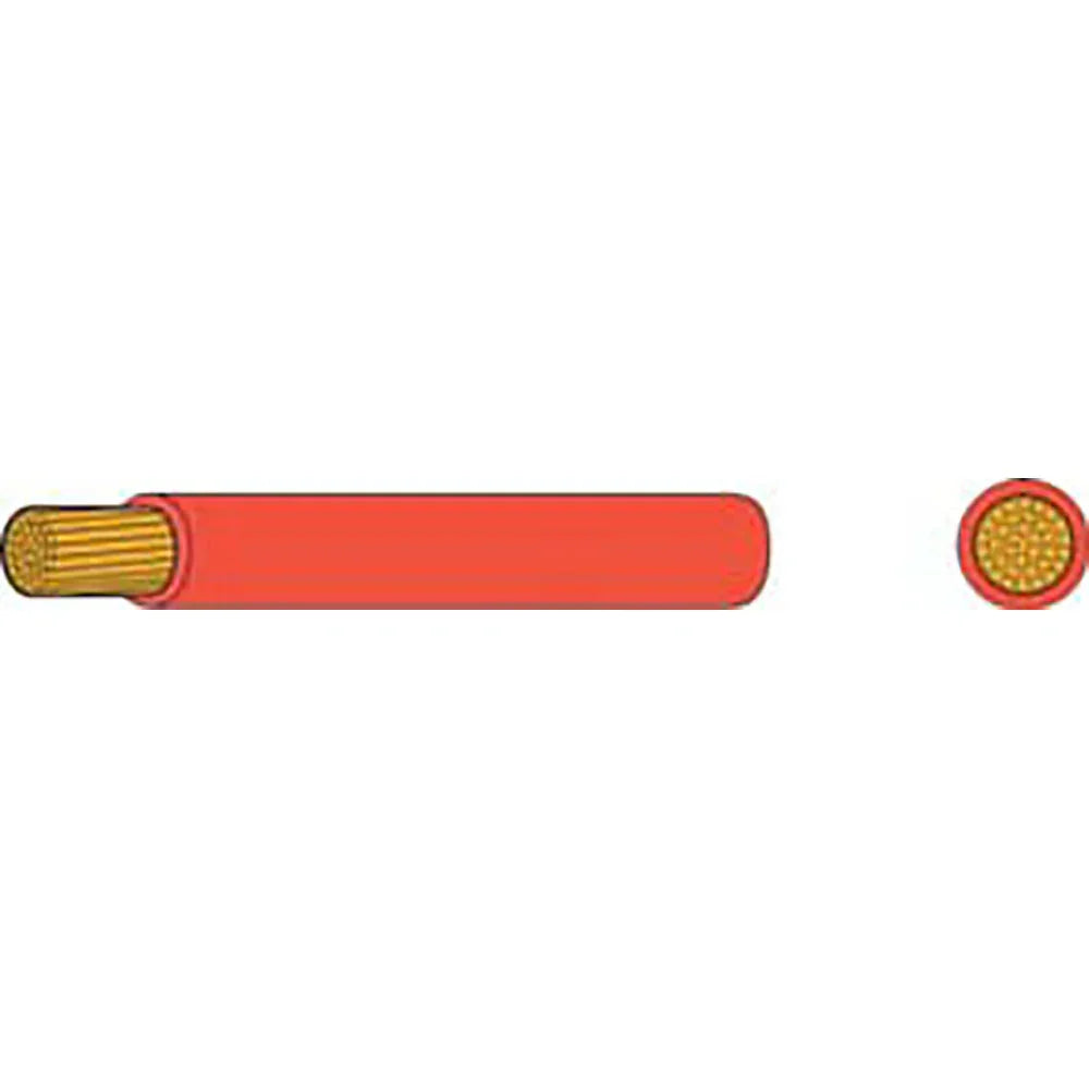 AMC Thin Thin Thin 4 mm² Thin-Wall Single Core Cable Red - 10 | 4Boats