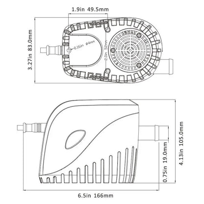 Seaflo Electromagnetic Automatic Bilge