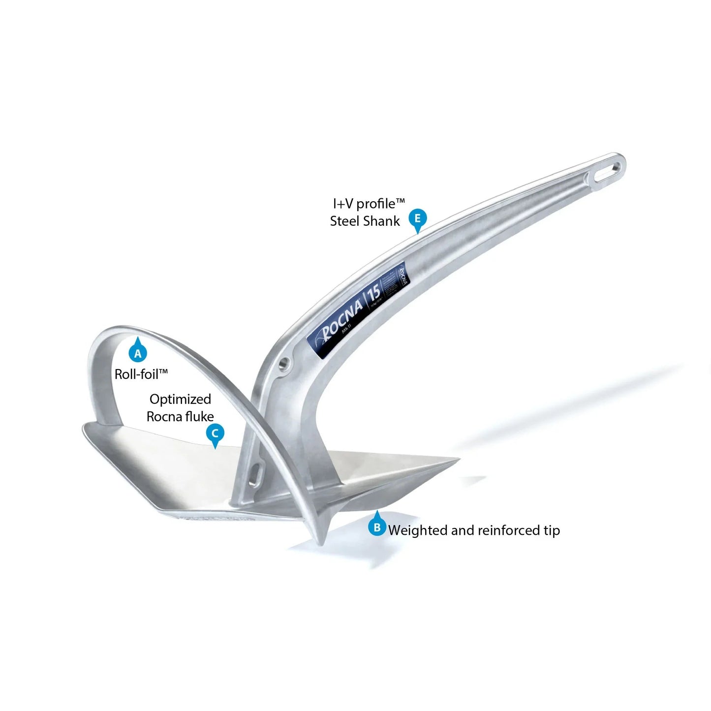 Rocna Mk2 Mk2 Mk2 Galvanised Anchor 9kg | 4Boats