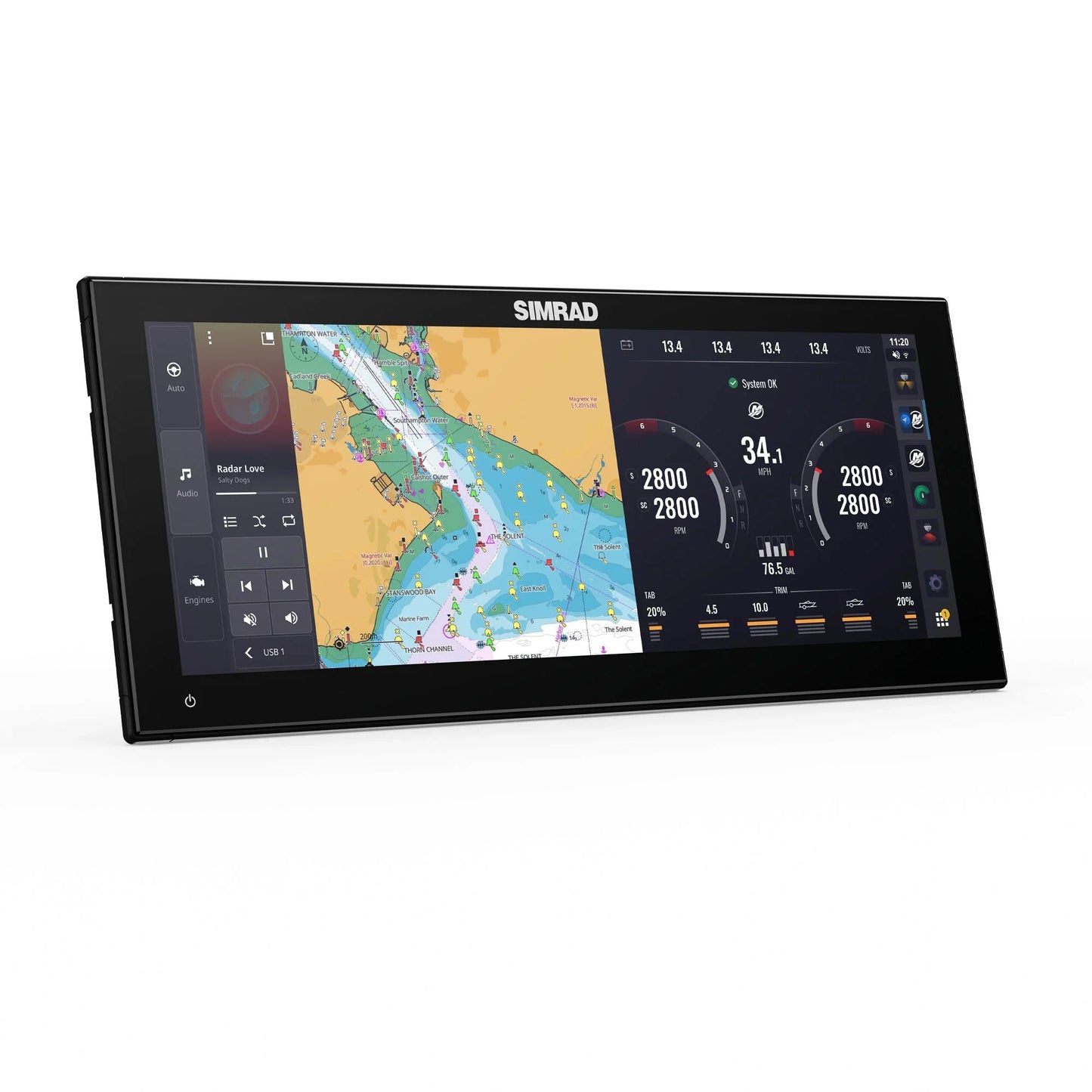 Simrad MFD - NSX® 3012 Ultrawide 12 in Display (No Transducer)