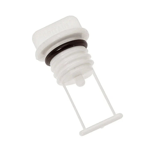 Marine Drain Bung Only - White 15 mm | 4Boats