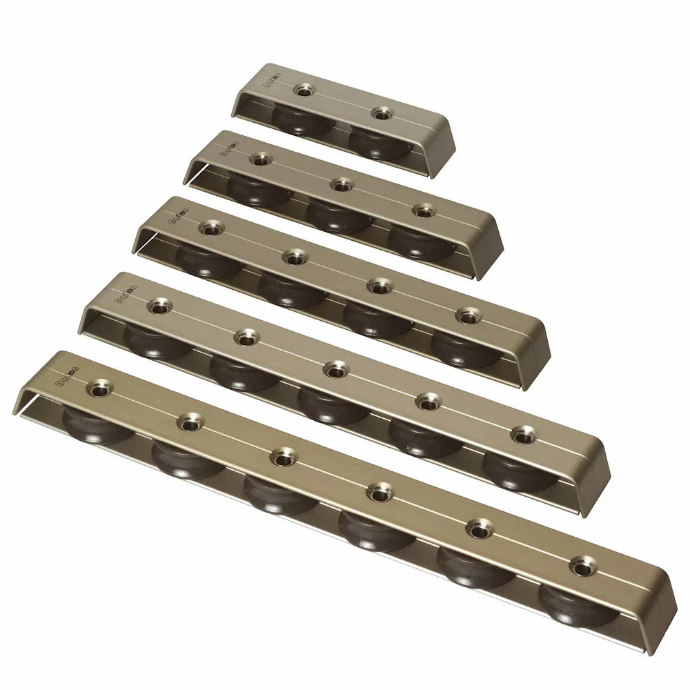 Marine Deck Organiser Size 2, 3-sheave, Spectro Grey | 4Boats