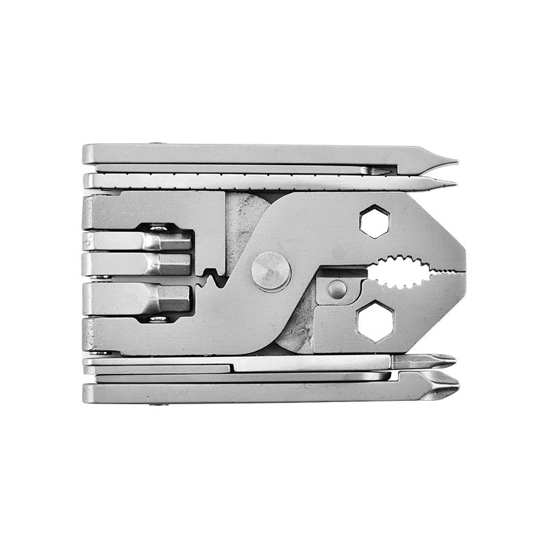 25-in-1 Multitool Stainless Steel Pocket Knife with Screwdriver Sleeve with Sheath-Perfect for Outdoor, Survival, Camping, Hiking, Simple Repair-3