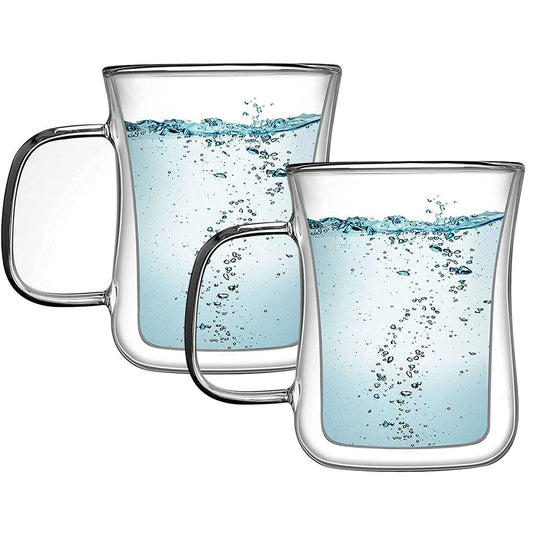 350ml Glass Coffee Cups