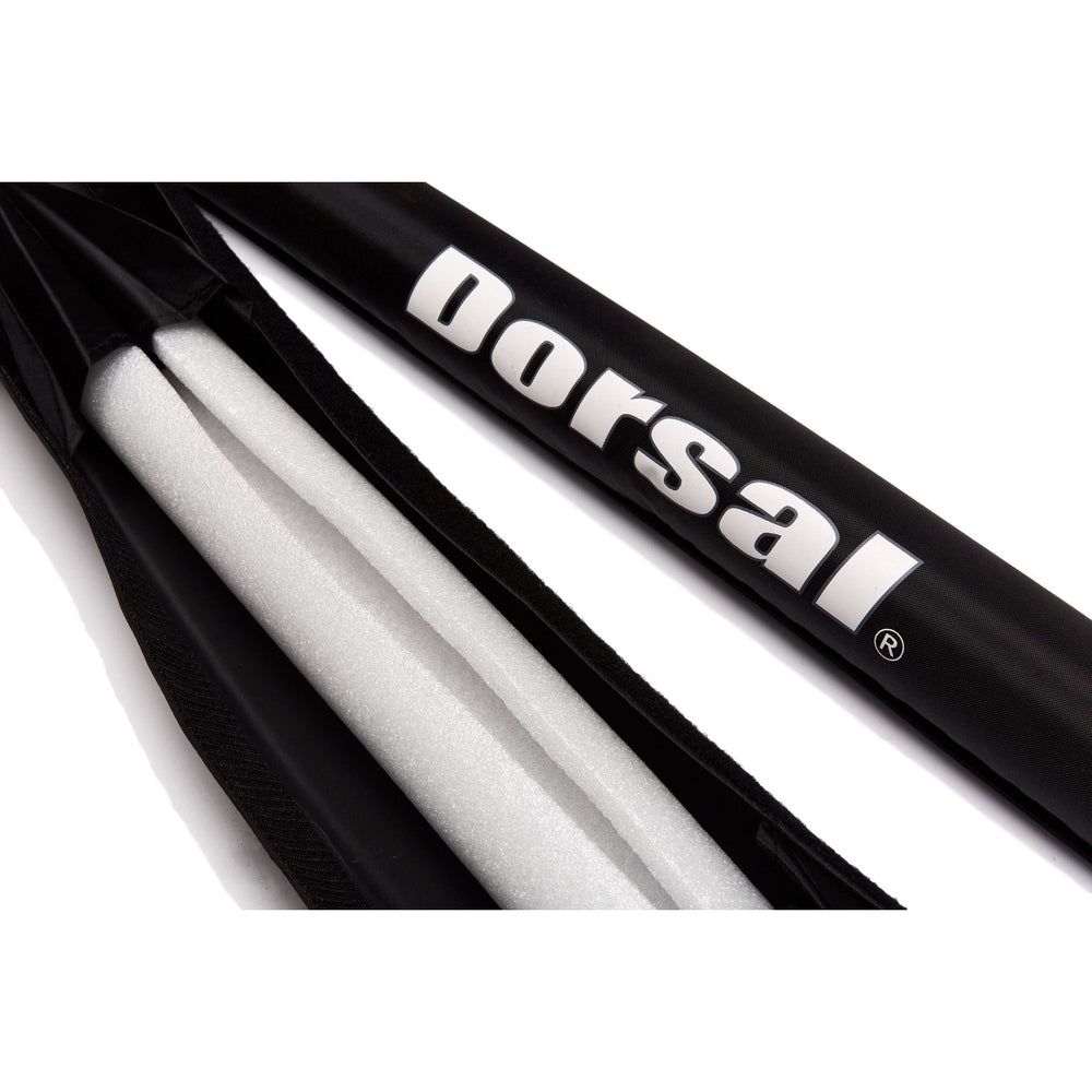 DORSAL Round Crossbar Surfboard Longboard Snowboard SUP Surf Roof Rack Pads Pack of 2-2