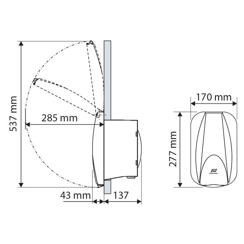 Electric Power Shore Power Centre Case 16 A / 230 V White | 4Boats
