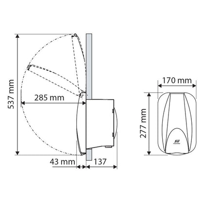 Electric Power Shore Power Centre Case 16 A / 230 V White | 4Boats