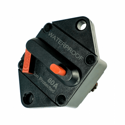 CBR80 80A 12–48 V Resettable DC Breaker | 4Boats