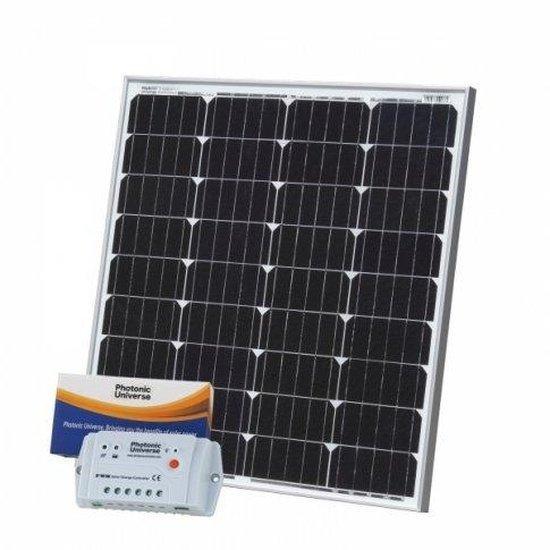 80W 12V Solar Kit - 10A PWM Controller & 2×5 m Cables | 4Boats