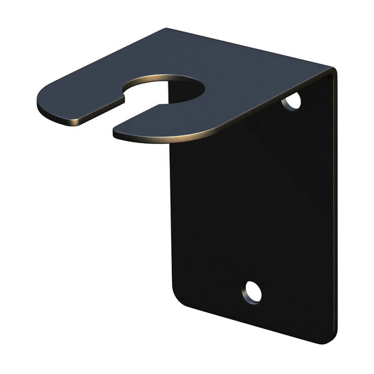 Shakespeare Right Angle Black Aluminium Bracket | 4Boats