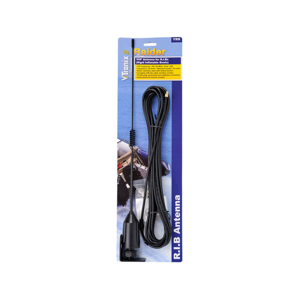 Shakespeare Rib Raider S-Steel Unity Gain VHF Whip Ant - 0.5m (3 Pack)