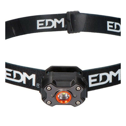 LED Head Torch EDM 36417 Black 8 W 400 lm-6