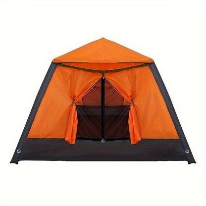 4-Person Inflatable Tent with Rainfly for Outdoors-0