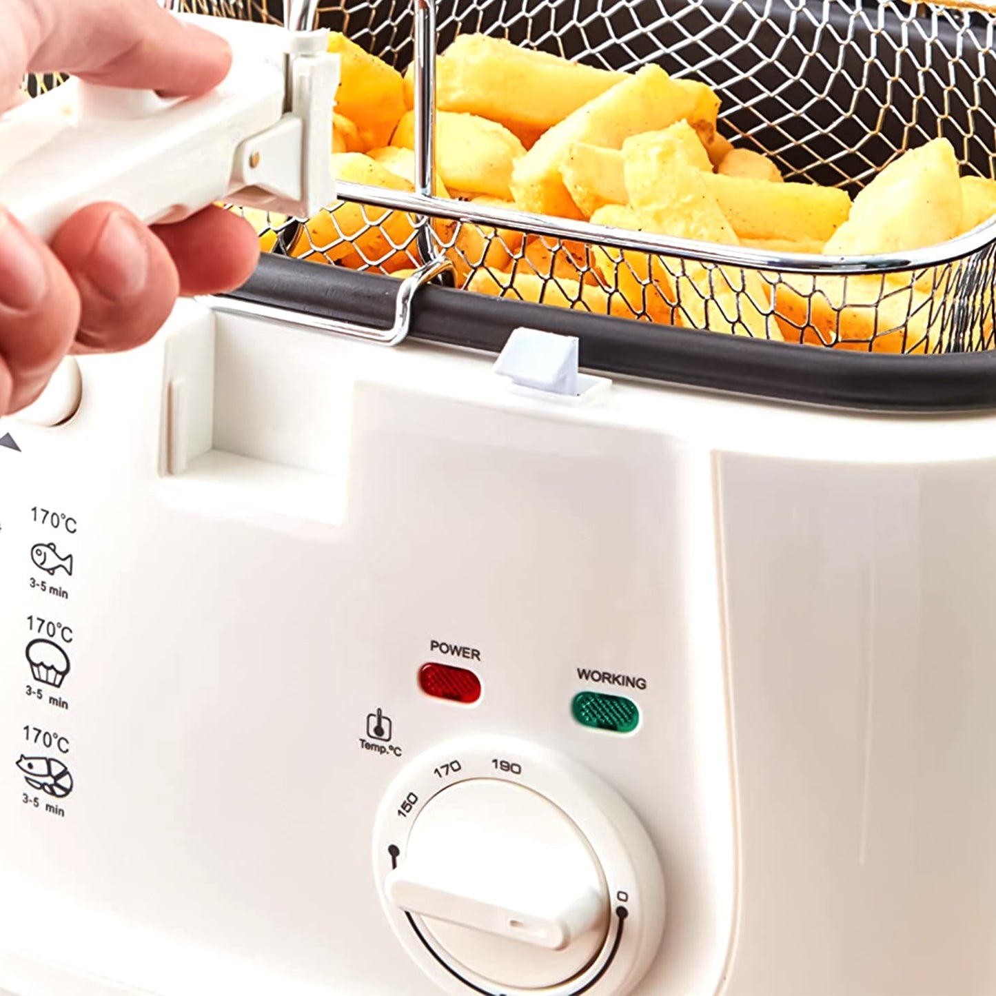 2.5 Liters Deep Fat Fryer - 1800 Watts