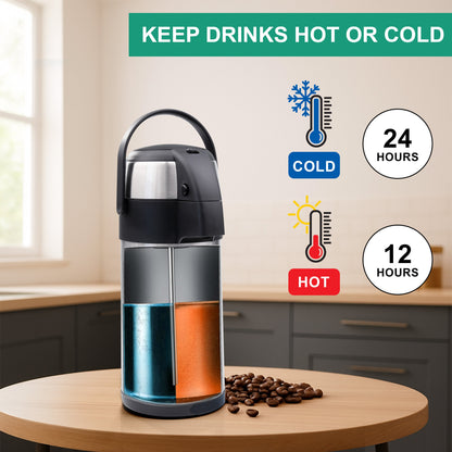 3L Stainless Steel Airpot Flask