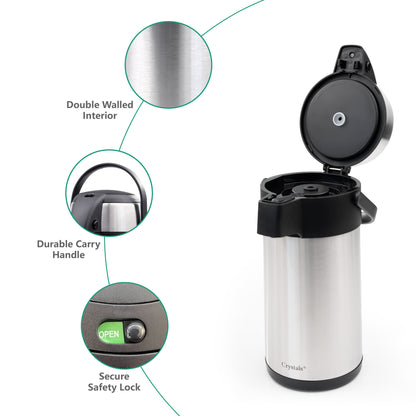 3L Stainless Steel Airpot Flask