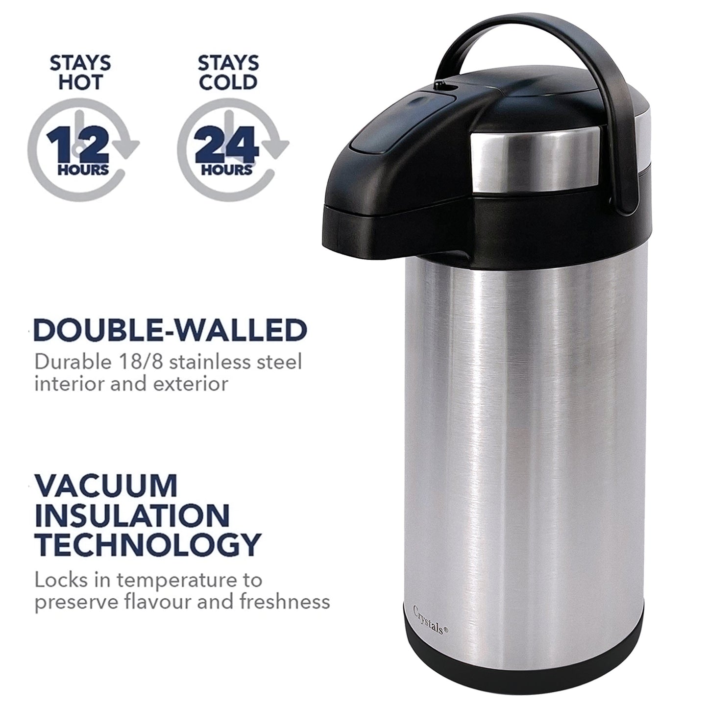 5L Stainless Steel Tea Coffee Flask