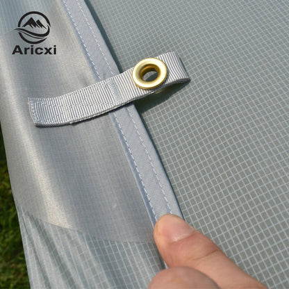 Ultralight Silicone Coated Nylon Camping Tent (Grey)-1