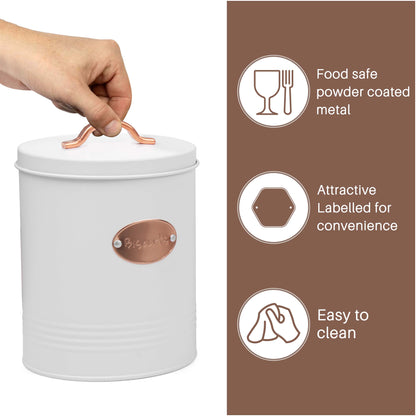 5 Pices Kitchen Food Storage Bread Bin