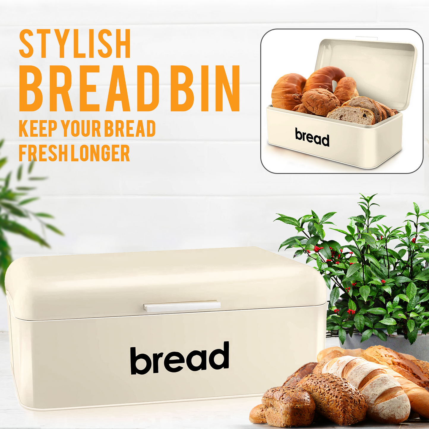 Rectangular Bread Bin