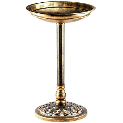 Outdoor Garden Bird Bath - Birds Water Bowl