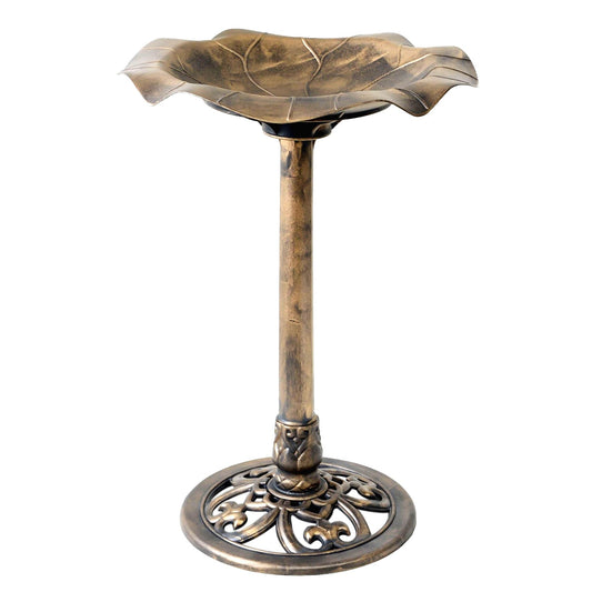 Bird Bath Feeding Table - Bronze