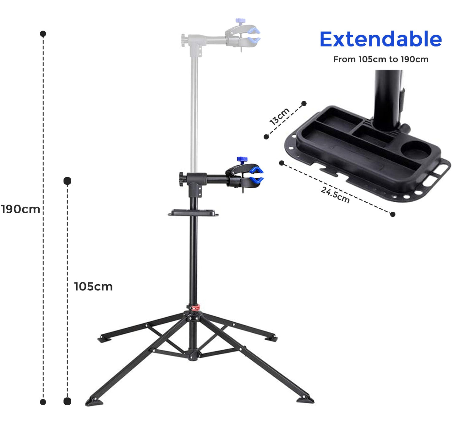 Adjustable Folding Bike Repair Stand