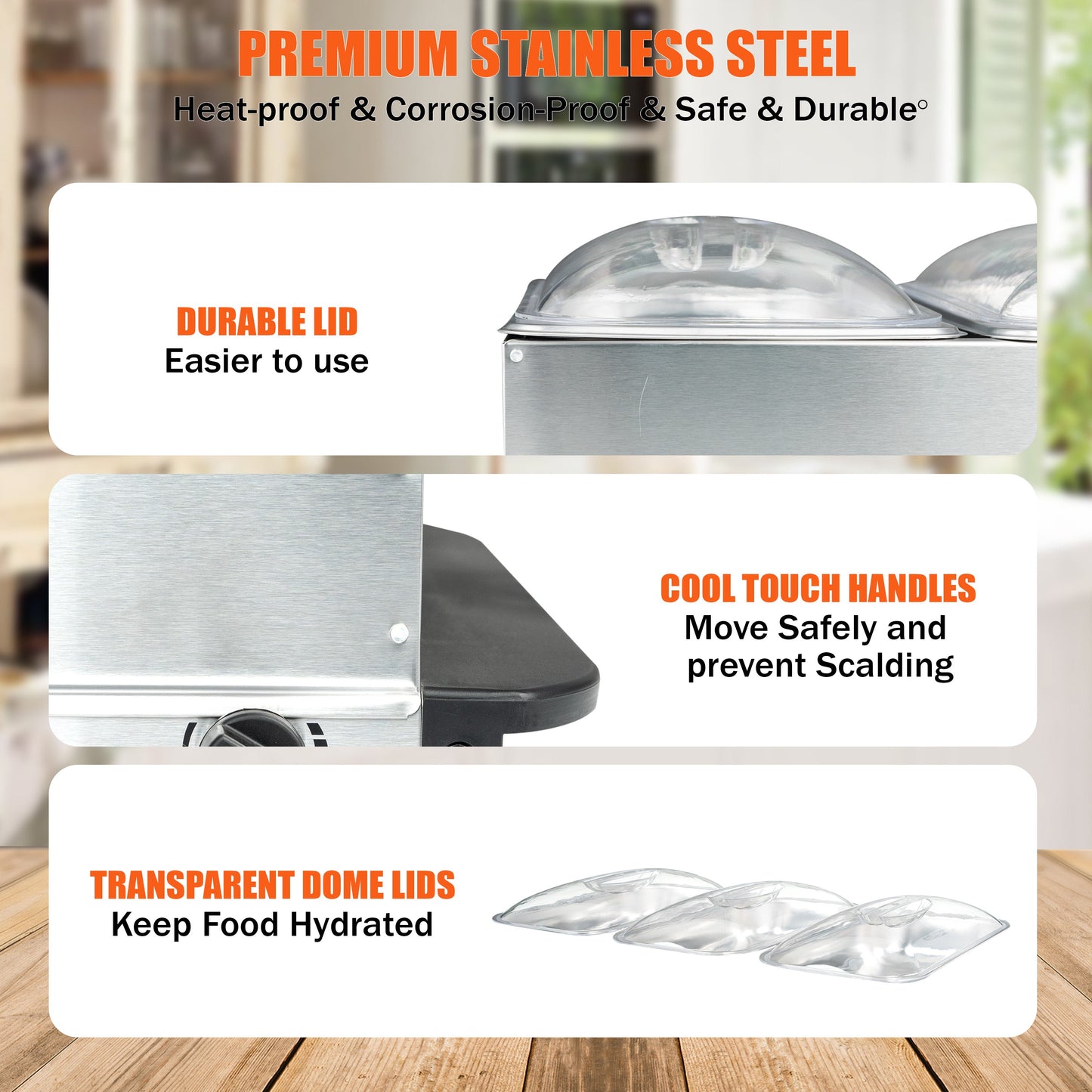 Buffet Warmer Food Server - 200W