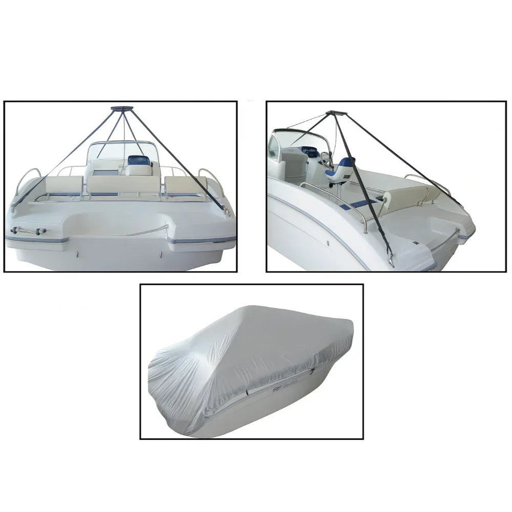 Deluxe Boat Cover & Support System 427–488cm x 229cm | 4Boats