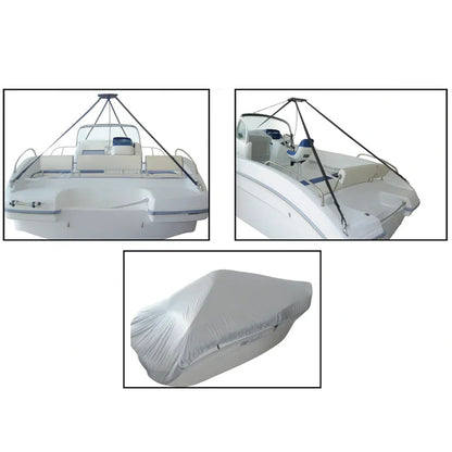 Deluxe Boat Cover & Support System 427–488cm x 229cm | 4Boats