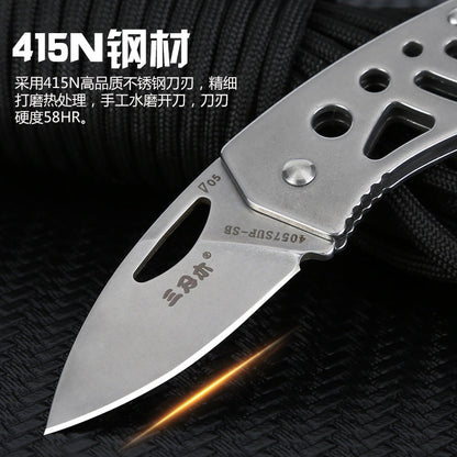 Bushcraft Folding Knife Multi-functional Pocketed EDC knife-1