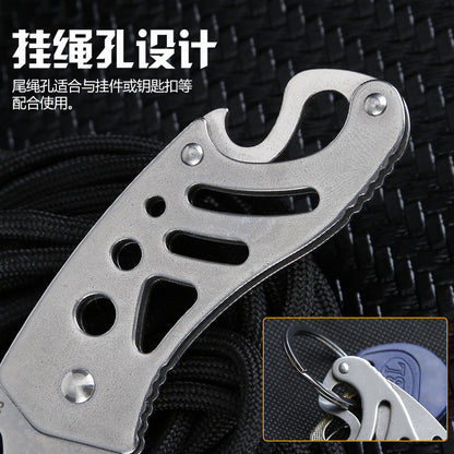 Bushcraft Folding Knife Multi-functional Pocketed EDC knife-3