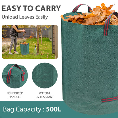 5-in-1 Garden Rake Set with Leaf Grabbers