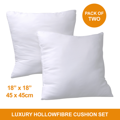 18" Hollowfiber Plumped Cushion Fillers