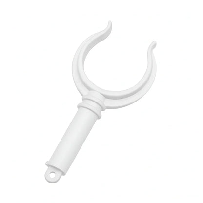 Pair White Polyamide Oarlocks Ø57mm — Durable Rowlocks | 4Boats