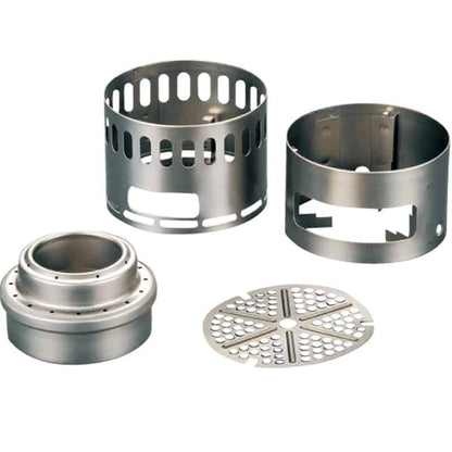 EVERNEW Ti Stove Dx Set Outdoor Cooking Kit