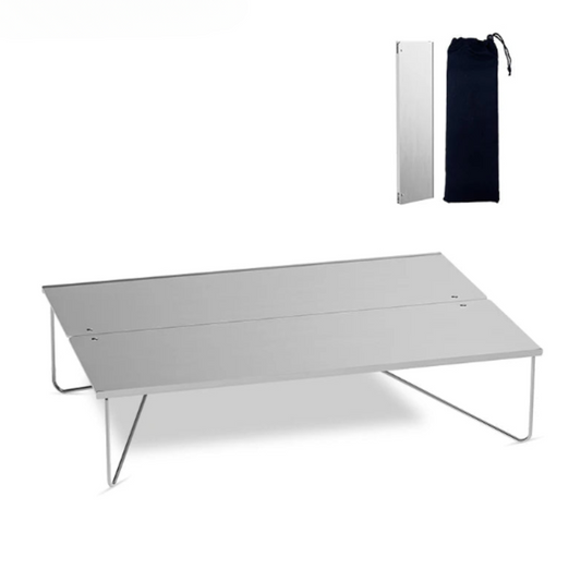 Ultralight Mini Outdoor Folding Table - Aluminum Alloy Camping Table-0