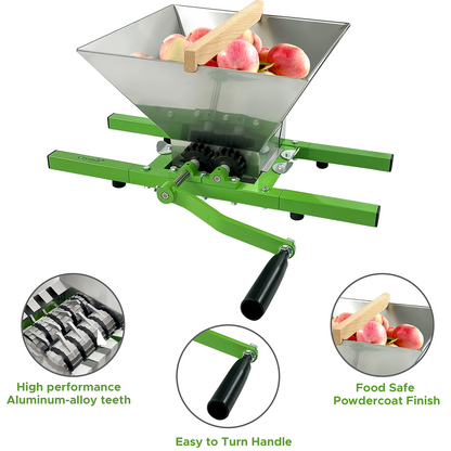 7L Portable Apple Fruit Crusher Grinder
