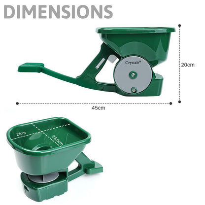 3L Hand Held Lawn Seed & Fertiliser Spreader