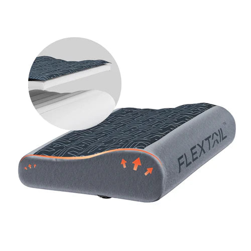 Flextail ZERO Pillow - B Shape Inflatable Camping Air Pillow (Thick Version)