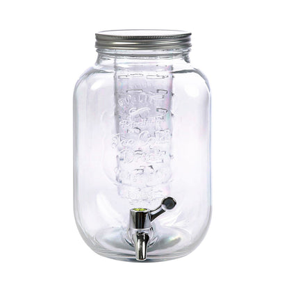 4L Glass Vintage Beverage Drinks Dispenser