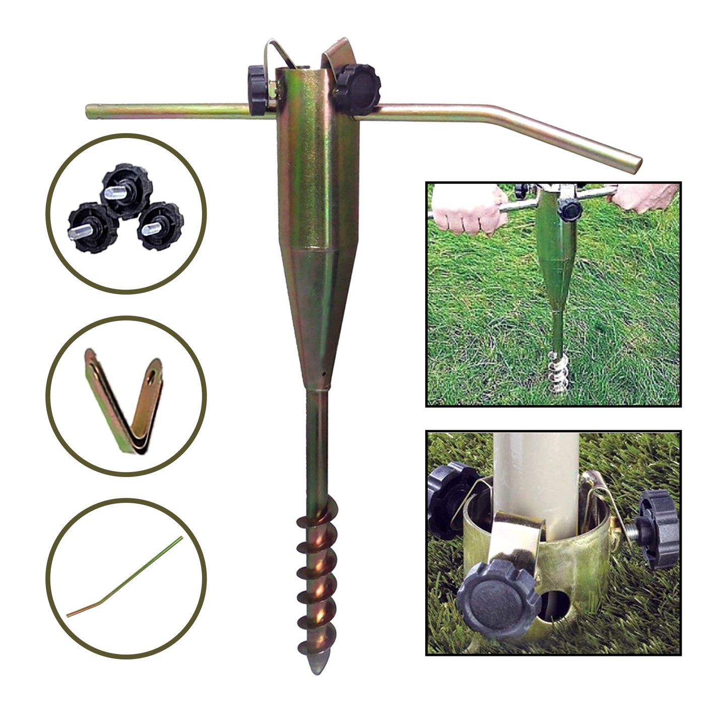 Rust Resistant Heavy Duty Ground Spike