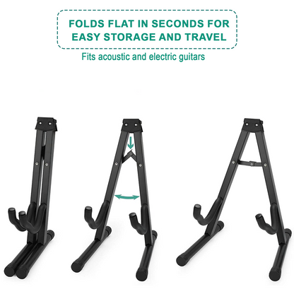 Folding A-Frame Guitar Stand
