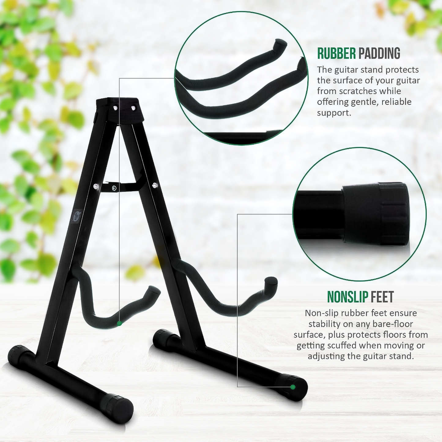 Folding A-Frame Guitar Stand