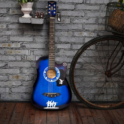 38" Full Size 6 String Acoustic Guitar