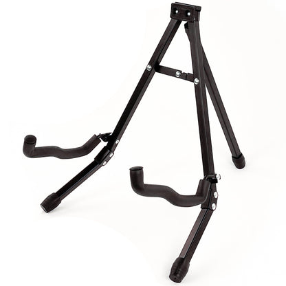 Foldable Music Guitar Stand (Black)