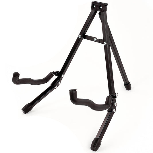 Foldable Music Guitar Stand (Black)
